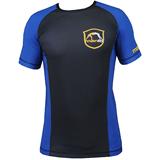 Manto Short Sleeve Belt Ranked Jiu Jitsu Rashguard